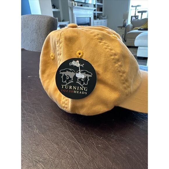 World Golf Championships Bridgestone Invitational ball cap NWT Mustard Yellow - Picture 4 of 5